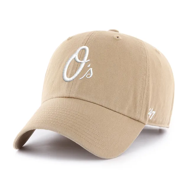 47-clean-up-baltimore-orioles-cap-khaki-baumwolle image 1