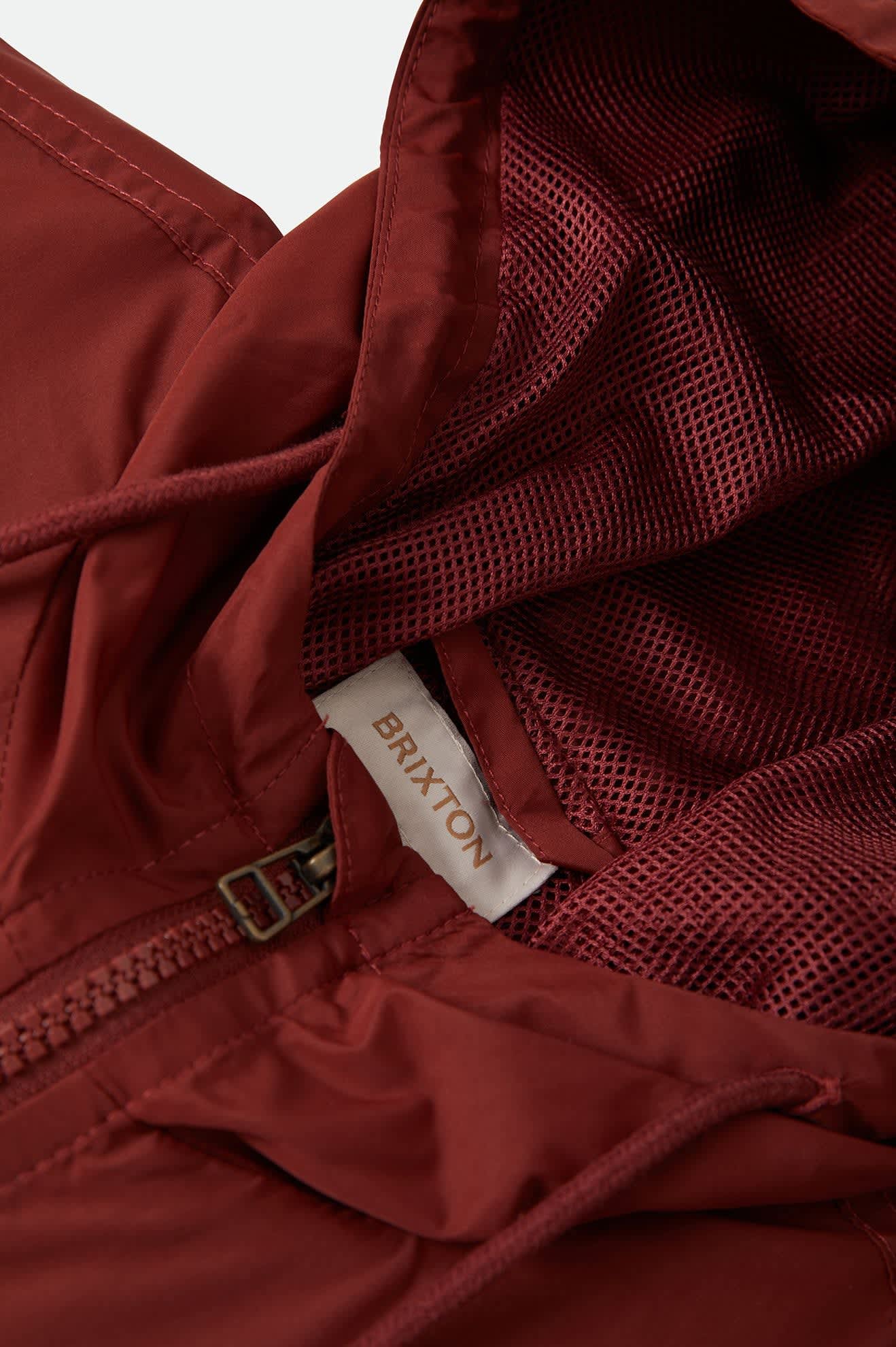 brixton-parsons-windbreaker-damen-dunkelrot-wei image 8