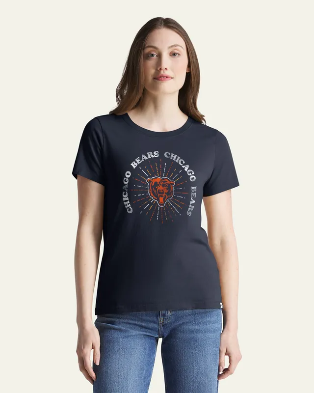 47-brand-everyday-chicago-bears-t-shirt-navy-damen-baumwolle image 1