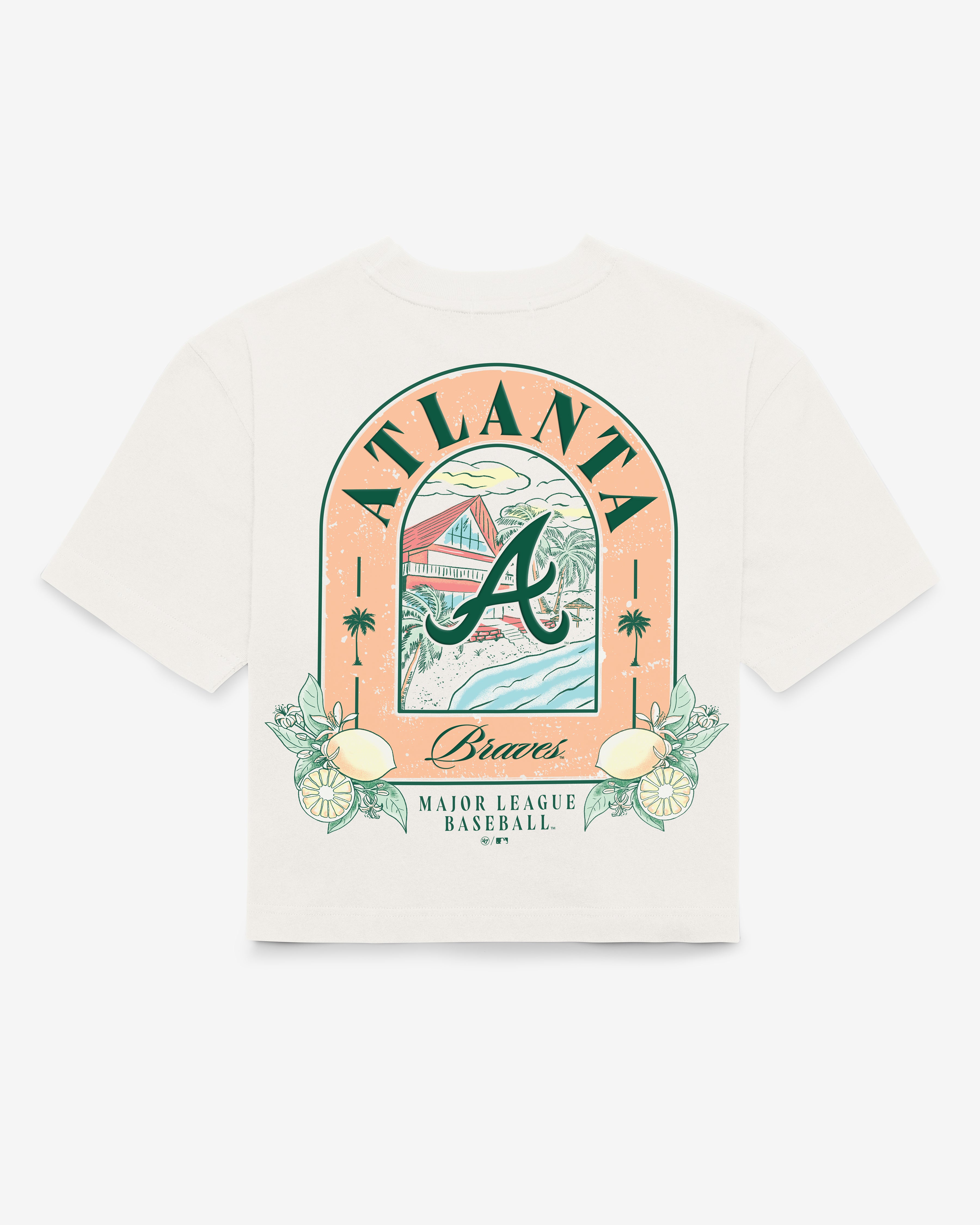 47-reed-city-atlanta-braves-t-shirt-sandstone-damen image 3