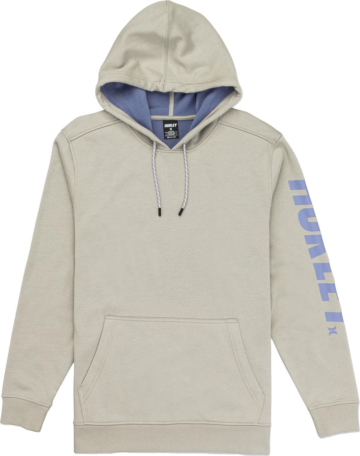 hurley-acadia-heat-fleece-hoodie-creme-ahorn-m image 7