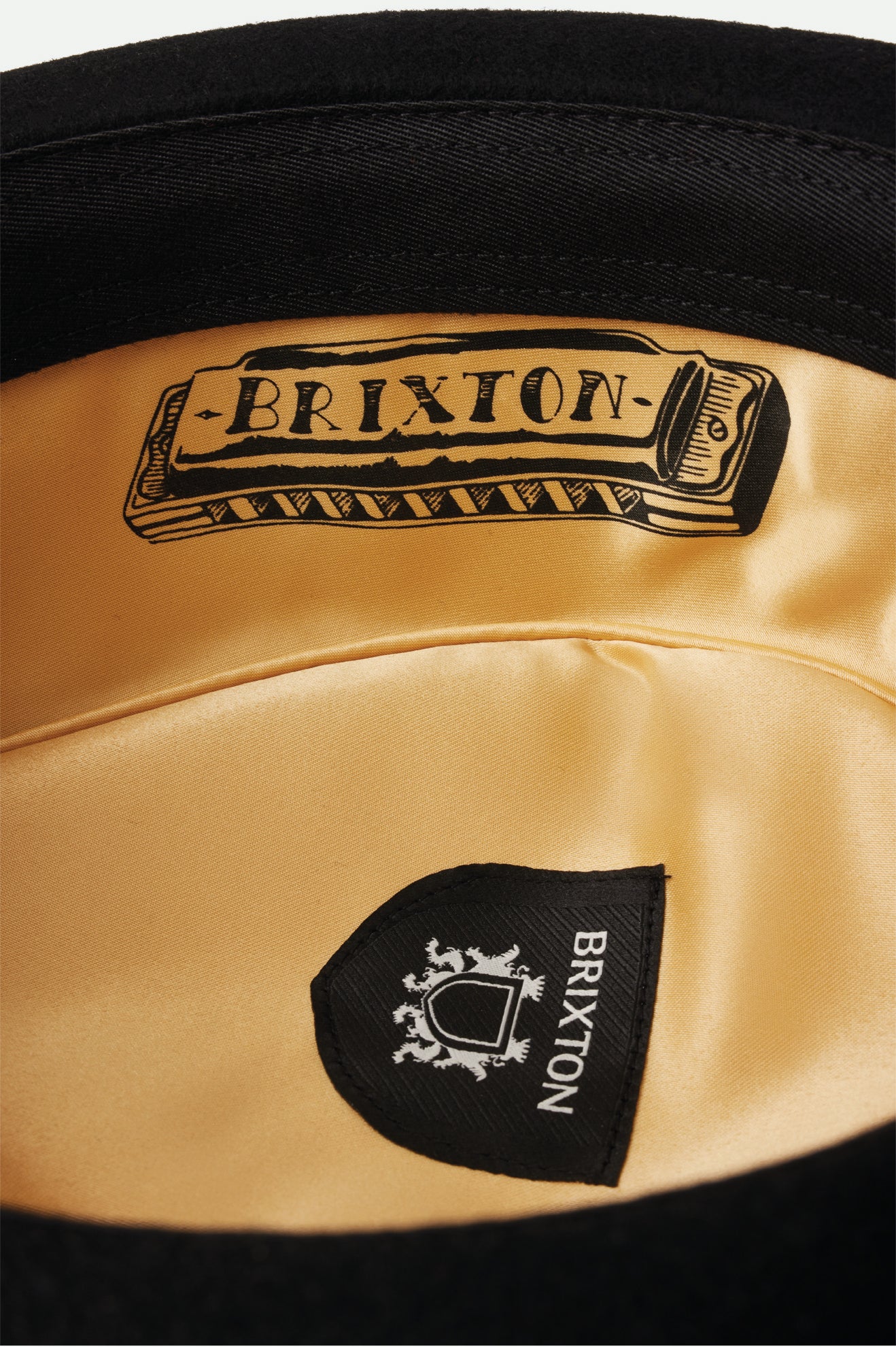 brixton-stout-pork-pie-hut-schwarz-wollfilz image 3