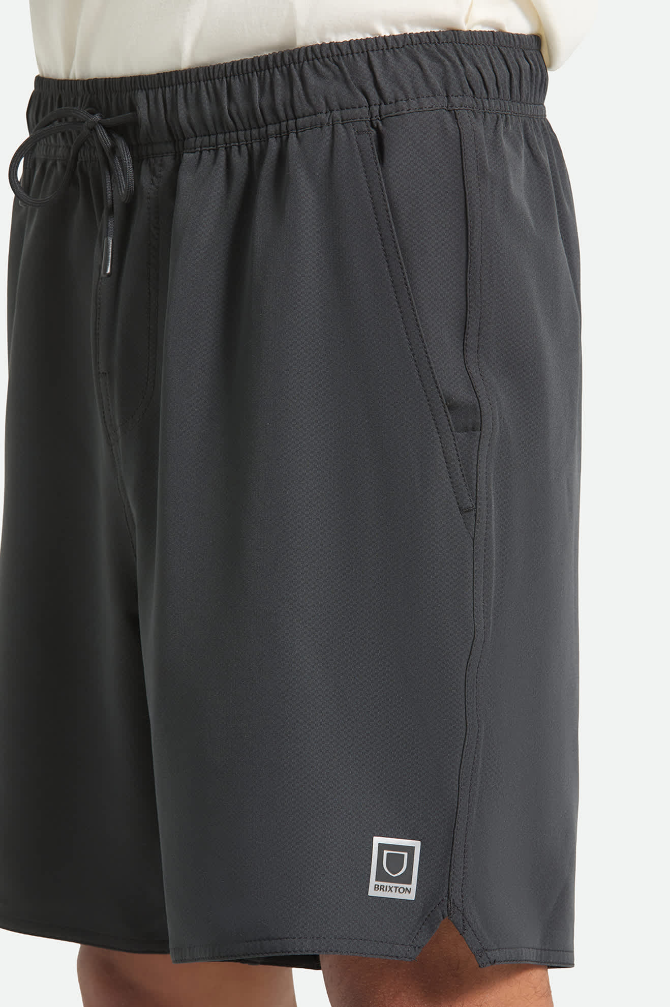 brixton-journey-active-short-schwarz-stretch image 5
