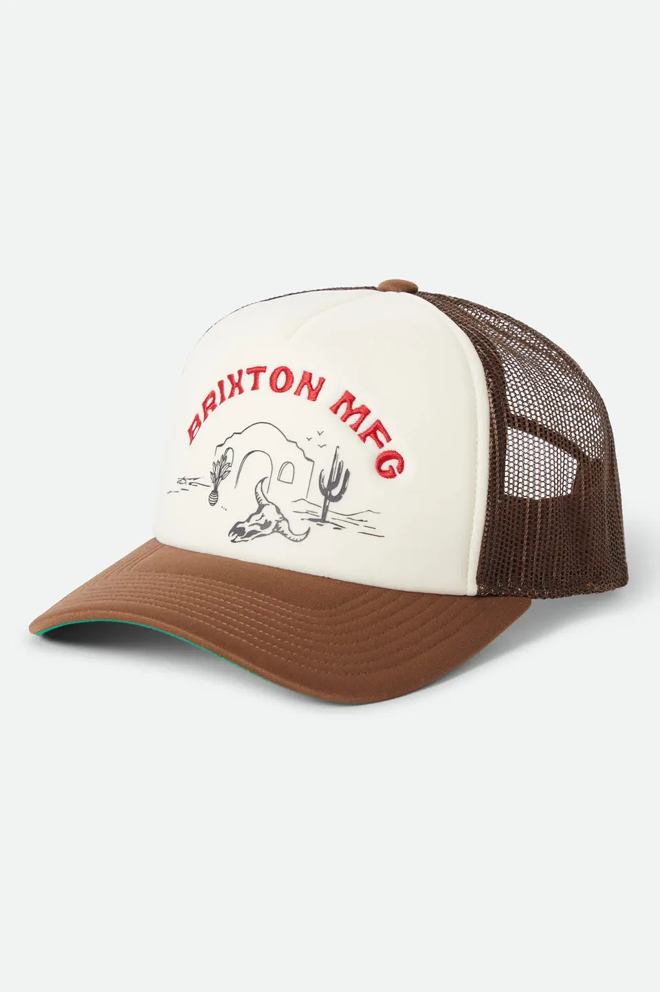 brixton-desert-trucker-cap-pinecone-brown-mesh image 1