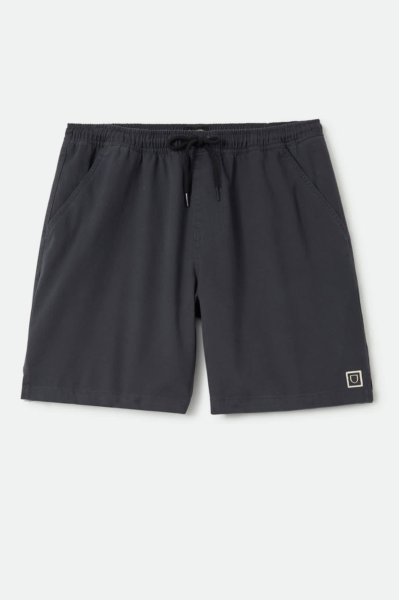 brixton-everyday-vintage-wash-short-black-baumwolle image 1