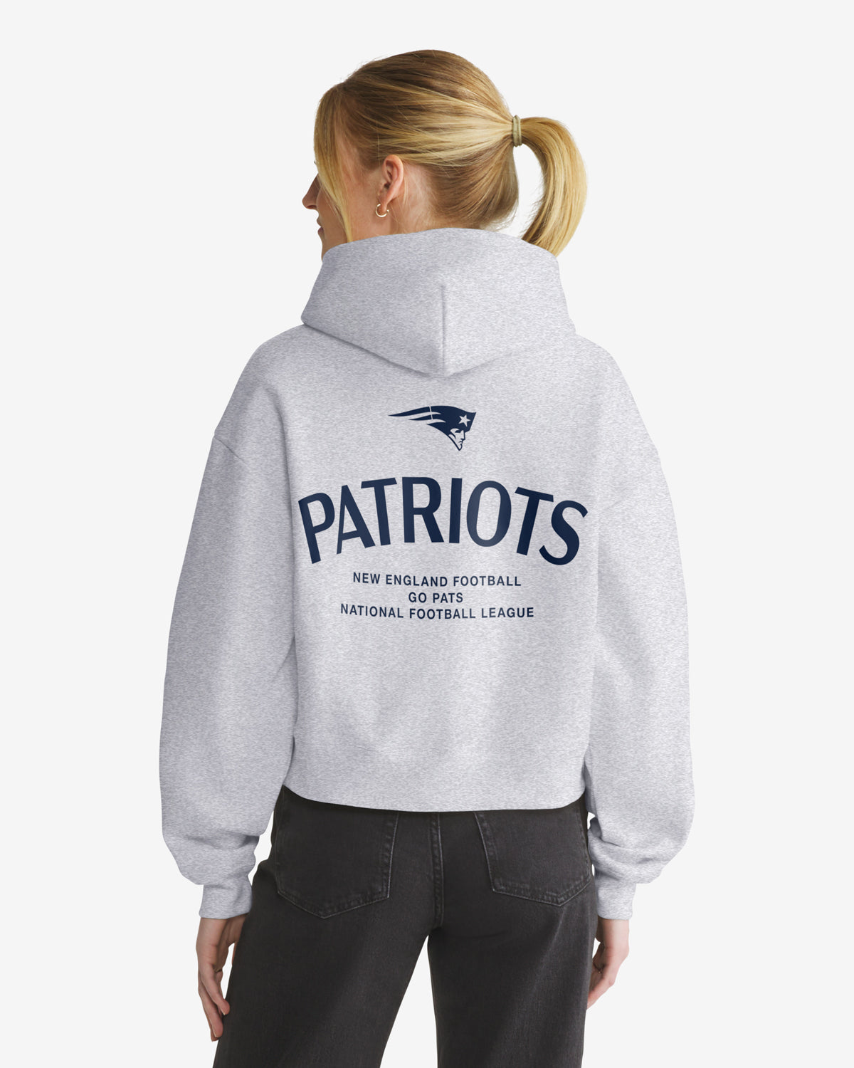 47-hadrian-new-england-patriots-hoodie-quartz-grey-damen image 2