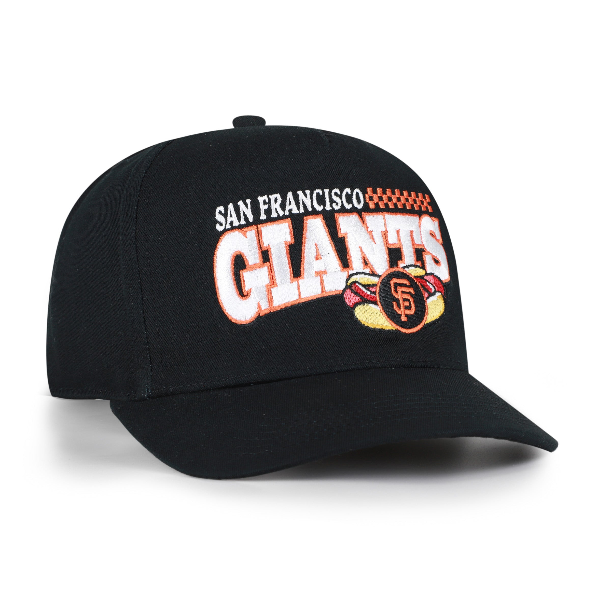 47-brand-san-francisco-giants-on-the-grill-hitch-cap-black-snapback image 3