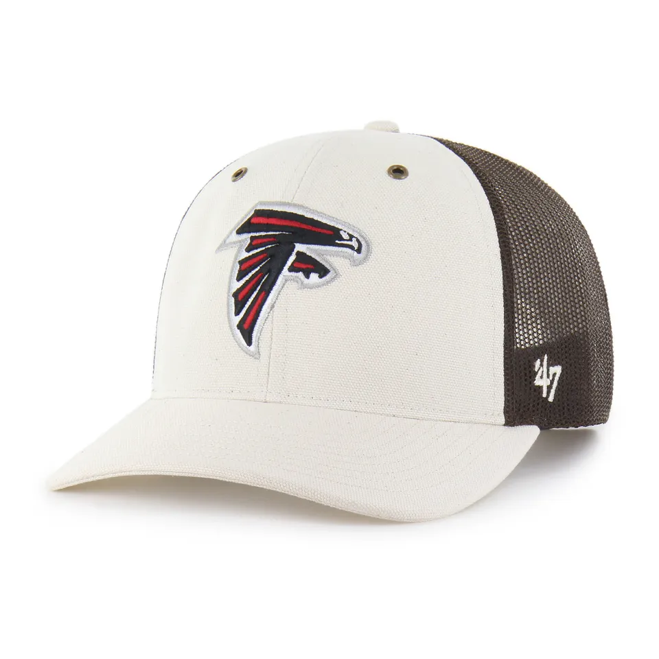 47-trucker-atlanta-falcons-carhartt-undyed-cap-natural-osf image 1