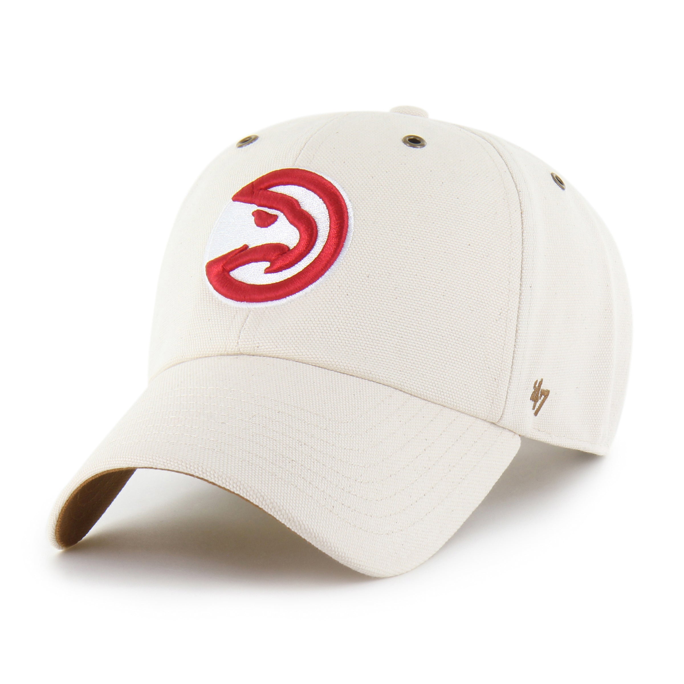 47-brand-47-clean-up-atlanta-hawks-cap-natural-osf image 1