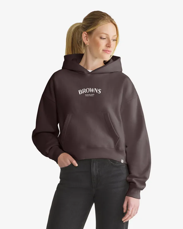 47-brand-cleveland-browns-hadrian-foundation-hoodie-damen-braun image 1