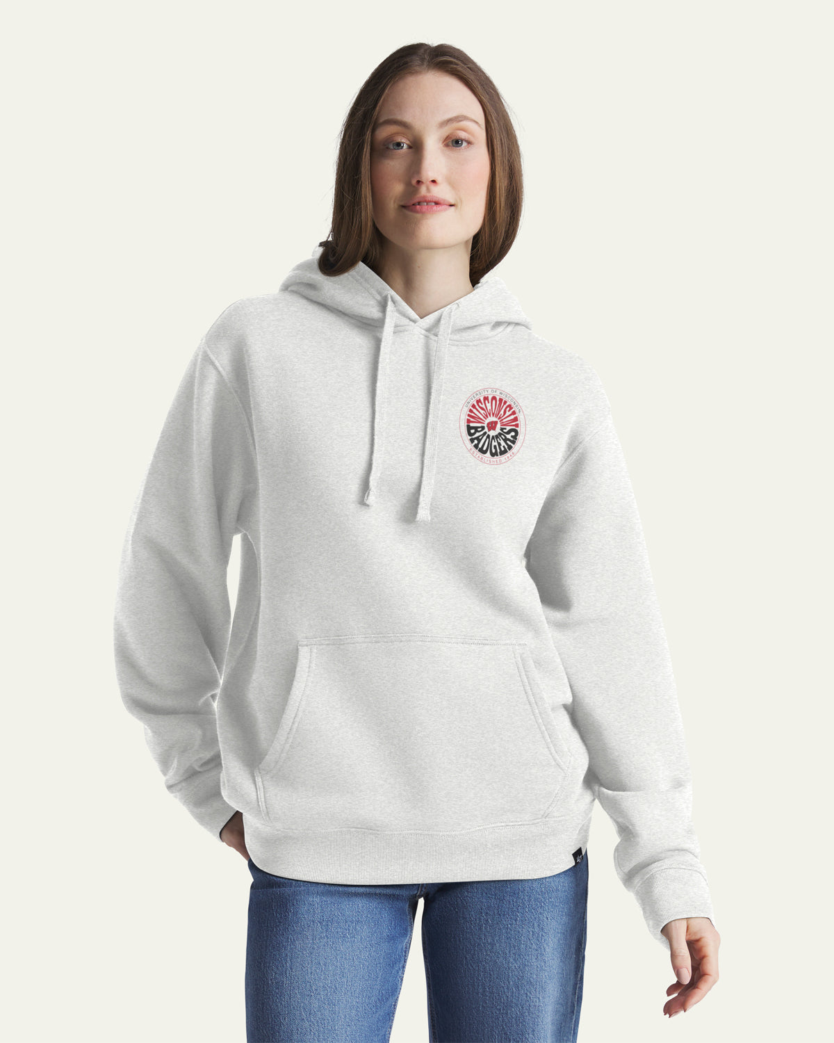 47-headline-crew-wisconsin-badgers-warpstyle-hoodie-relay-grey image 4