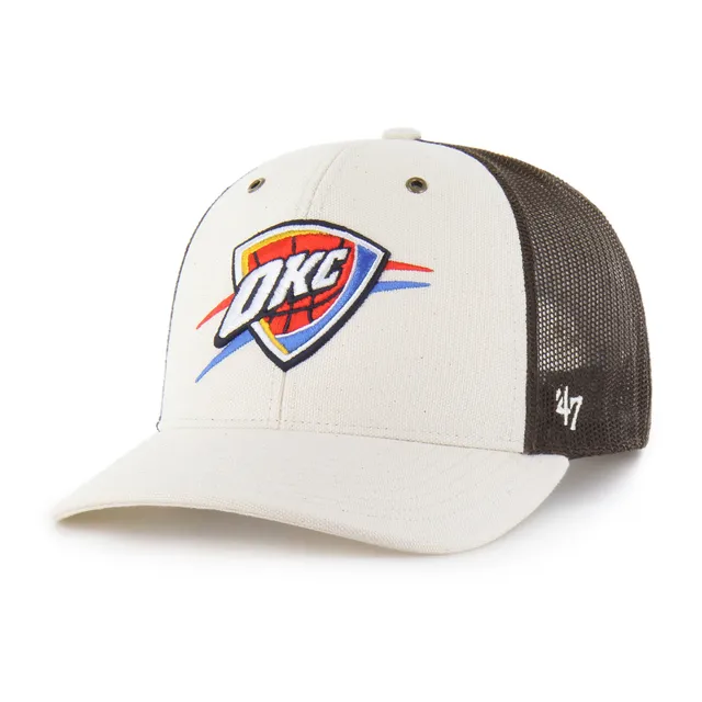 47-trucker-oklahoma-city-thunder-carhartt-undyed-cap-natural image 1
