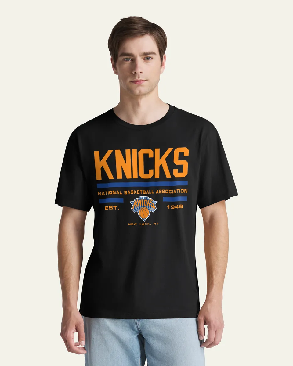 47-brand-47-foundation-new-york-knicks-t-shirt-schwarz image 1