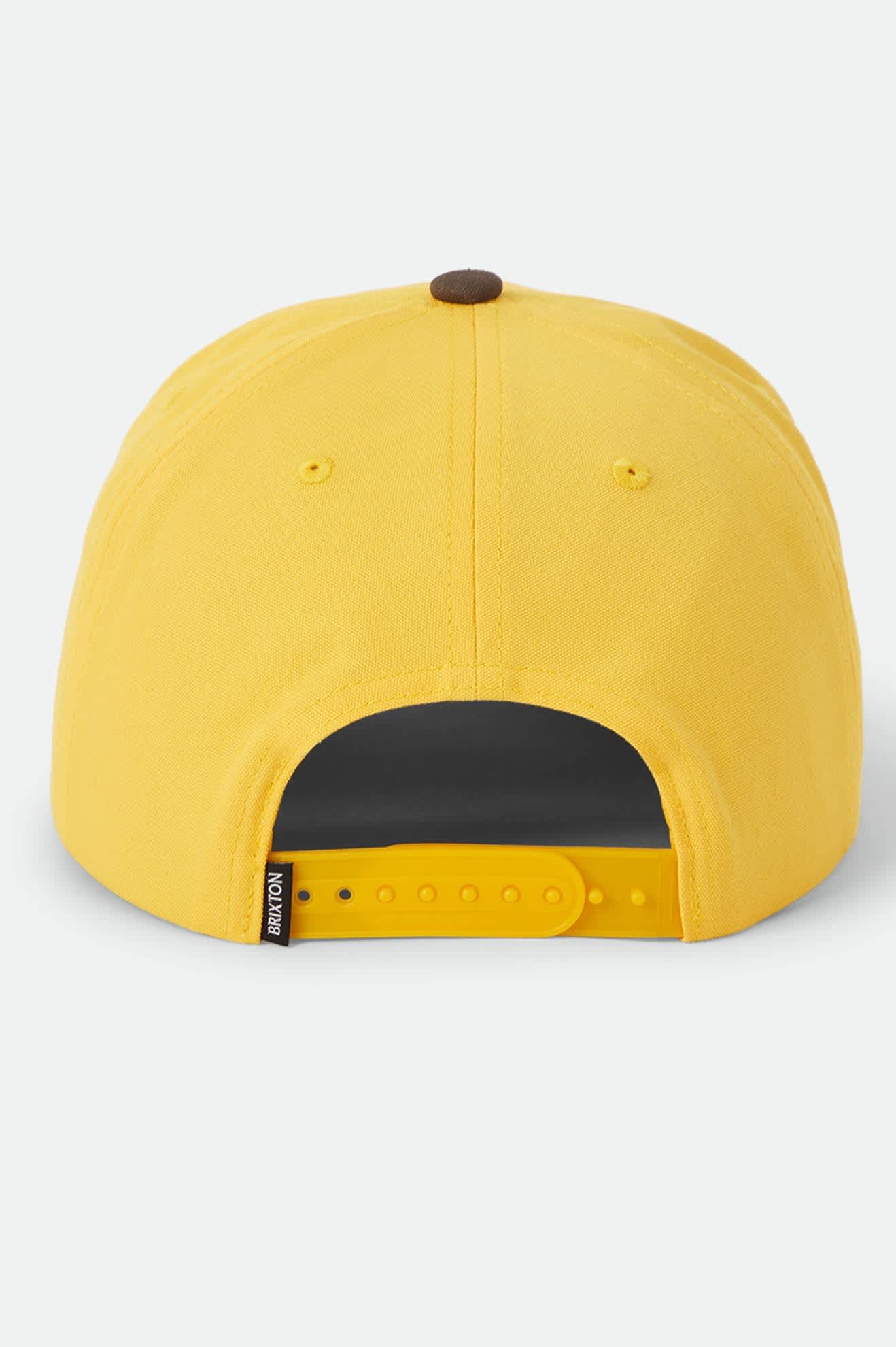 brixton-homerun-snapback-golden-hour-walnut-bio-baumwolle image 2
