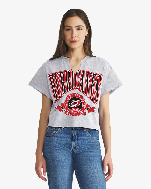 47-headline-crew-hurricanes-banners-out-t-shirt-damen-grau image 1