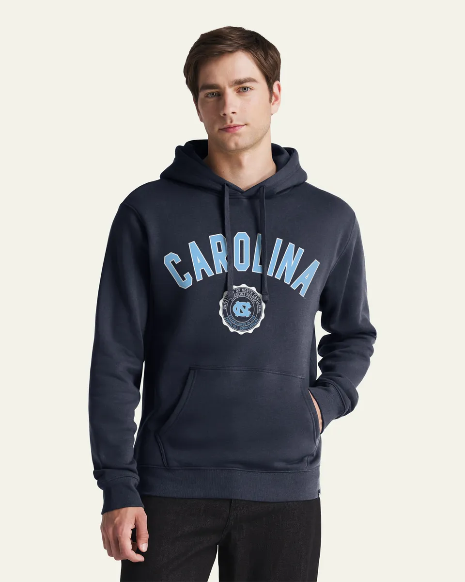 47-headline-crew-north-carolina-unc-hoodie-navy-herren image 1