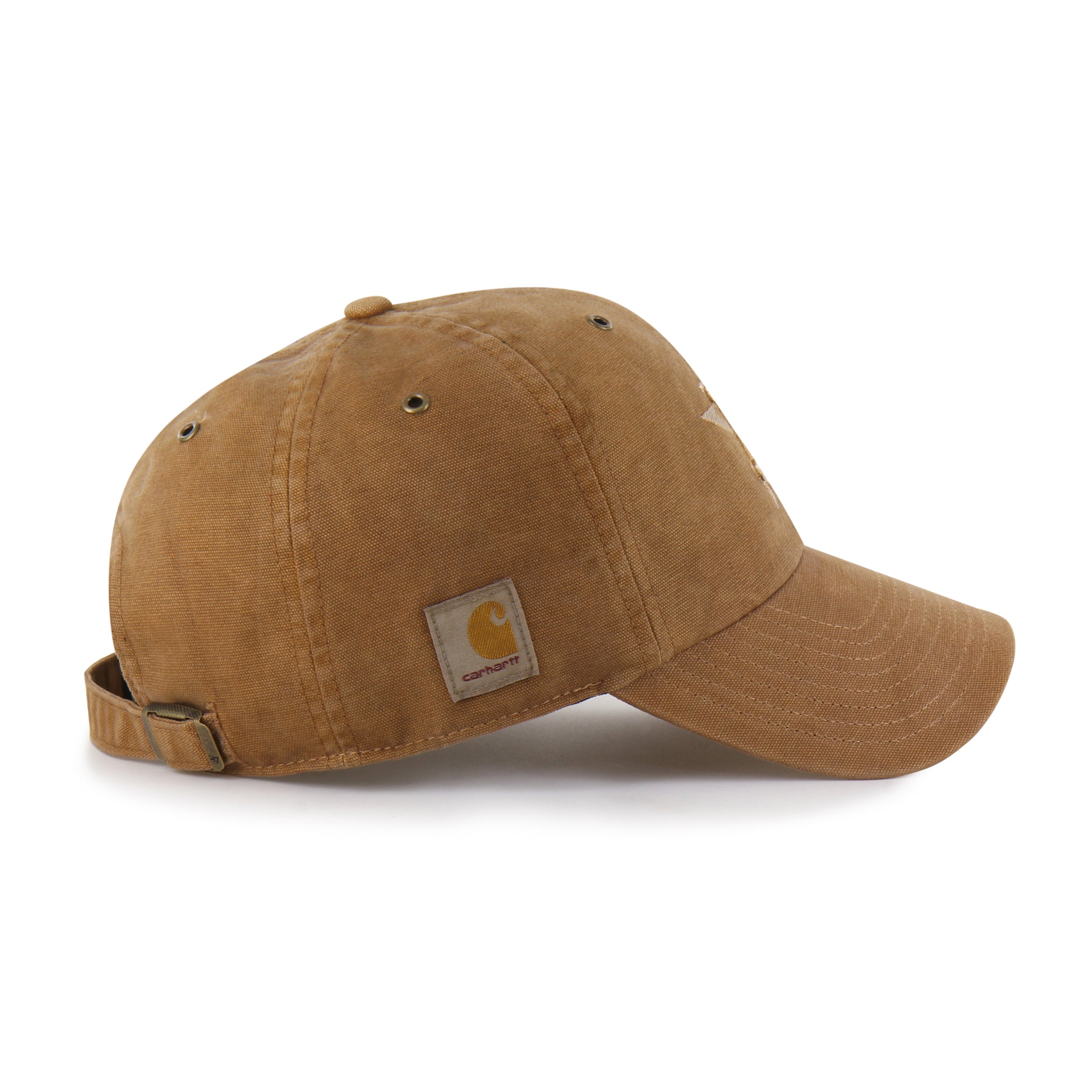 47-brand-clean-up-houston-astros-cap-carhartt-braun image 2