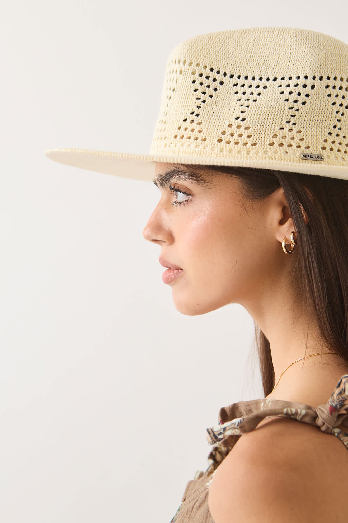 brixton-sophia-knit-packable-fedora-hut-natural-baumwolle image 6