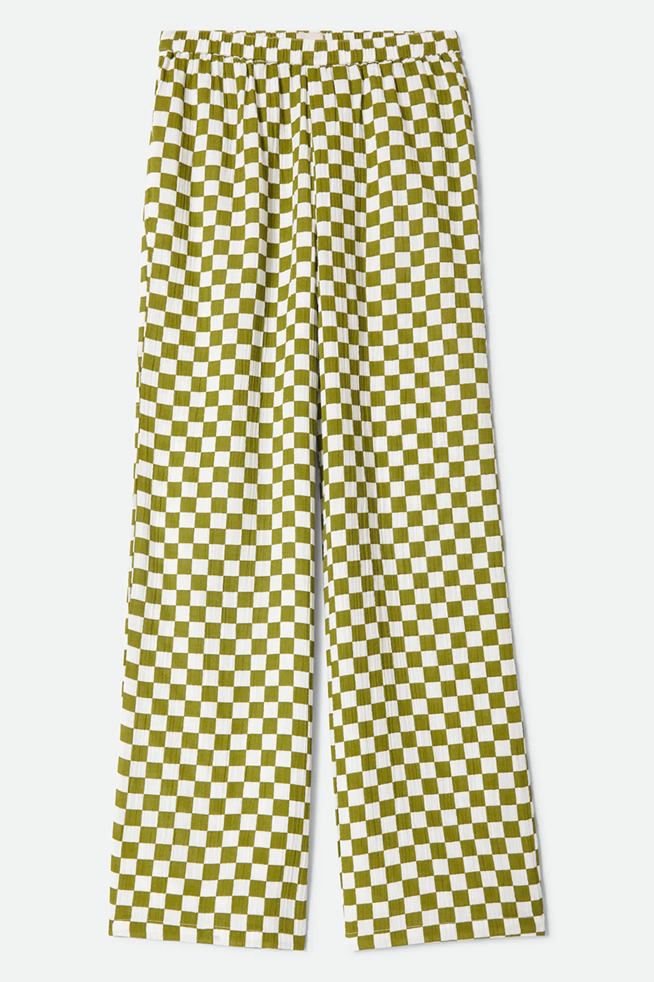 brixton-lola-lounge-pant-sublime-green-checkerboard-hose image 2