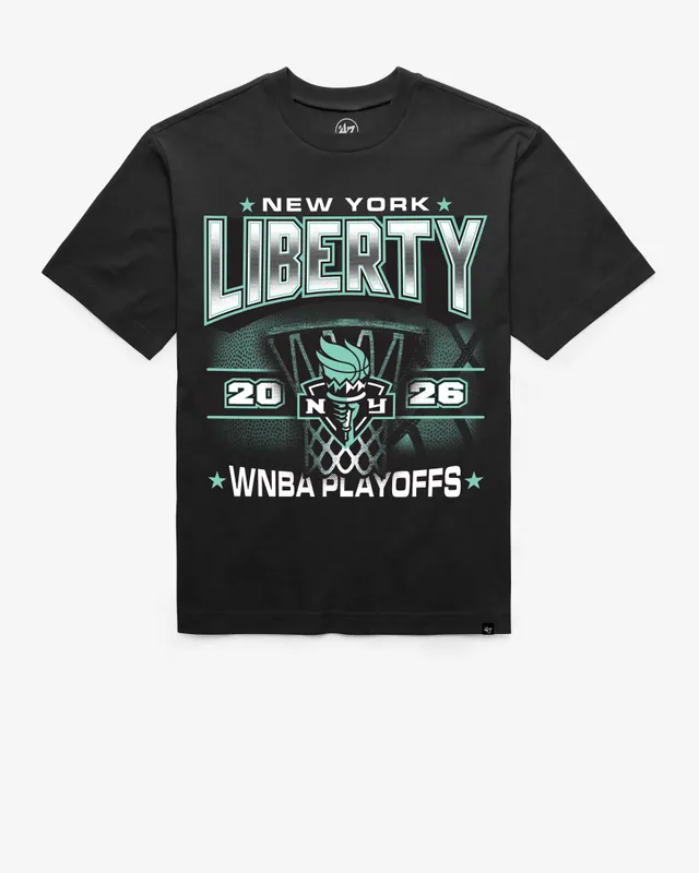 47-foundation-new-york-liberty-playoff-t-shirt-schwarz image 1