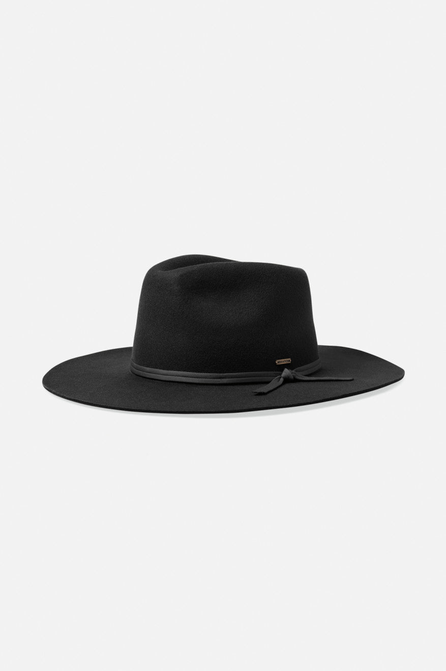 brixton-cohen-cowboy-hat-cowboyhut-schwarz-wolle image 1