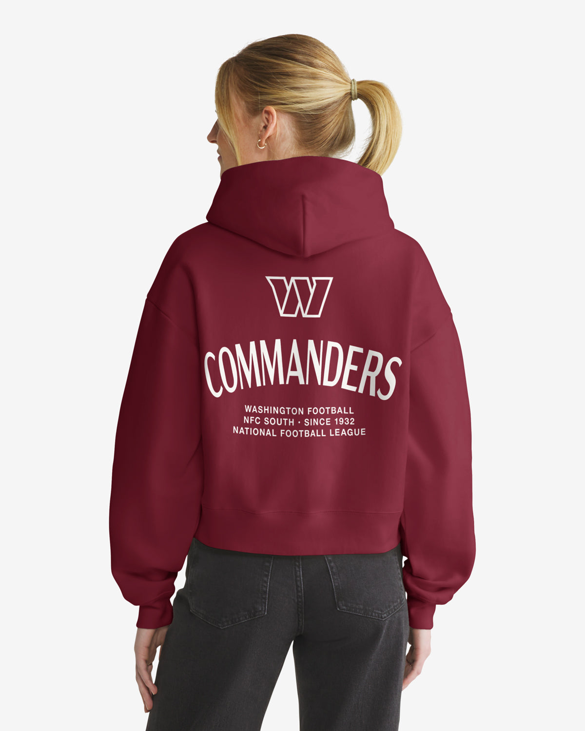 47-hadrian-foundation-hoodie-damen-rot-commanders image 2