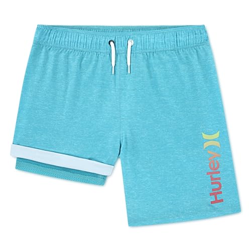 hurley-88927-pull-on-badeshorts-jungen-8-10-j-blau image 8