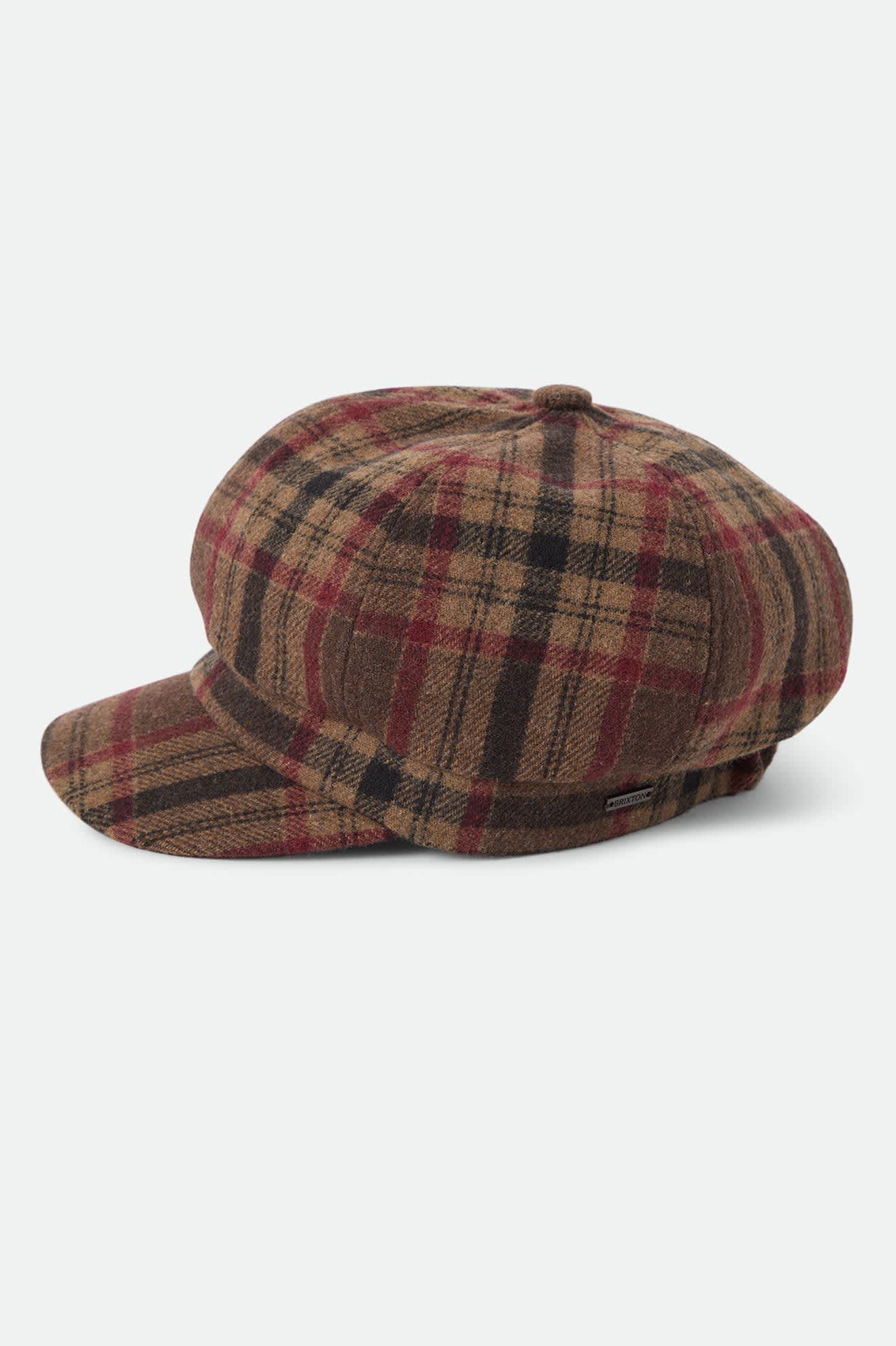 brixton-bailey-cap-sand-red-brown-baumwolle-m-l image 6