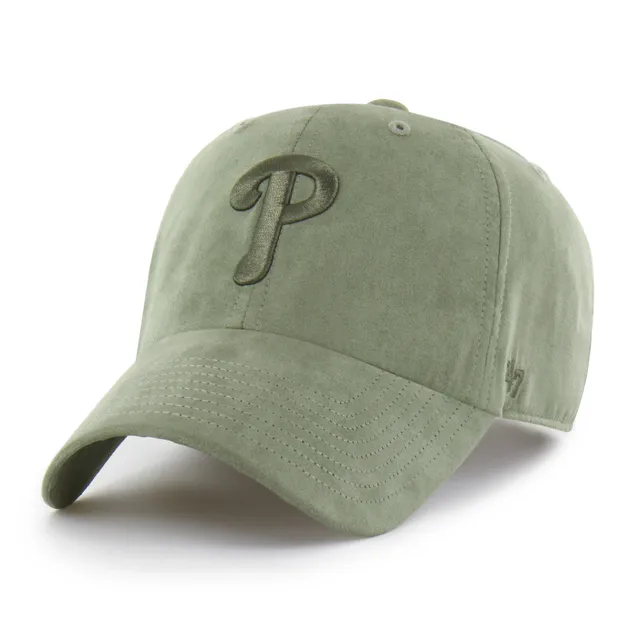 47-clean-up-philadelphia-phillies-ballpark-suede-cap-moss image 1