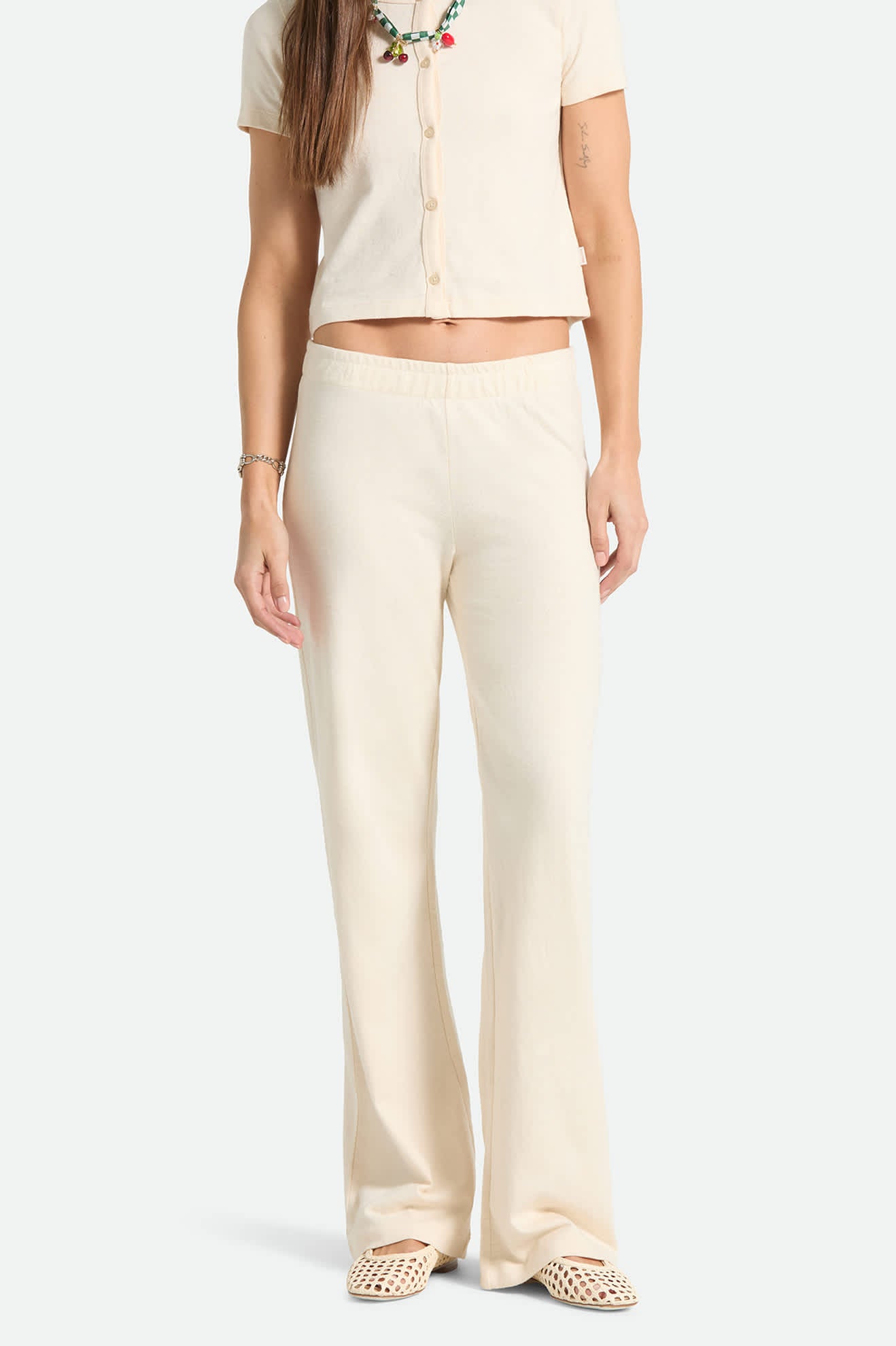 brixton-siesta-knit-hose-whitecap-baumwolle image 1