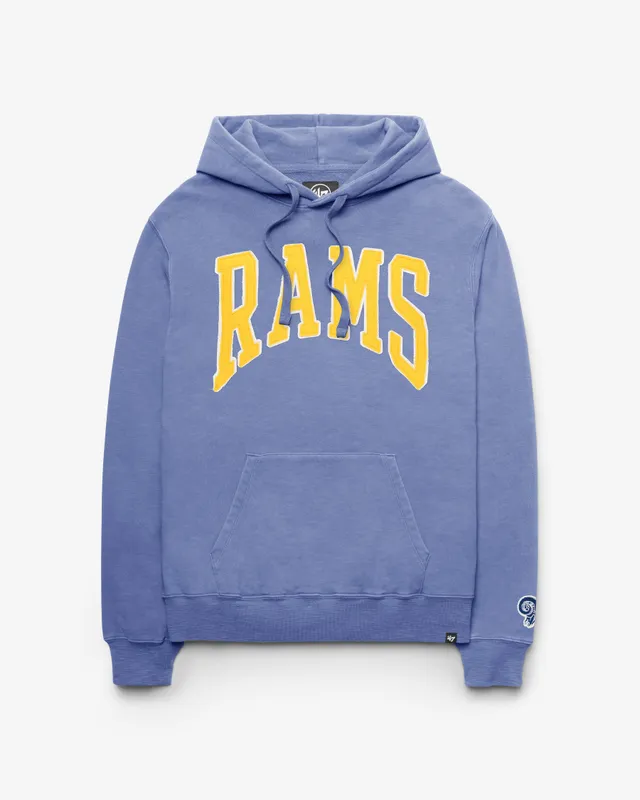 47-french-terry-los-angeles-rams-hoodie-thrift-blue-well-worn image 1