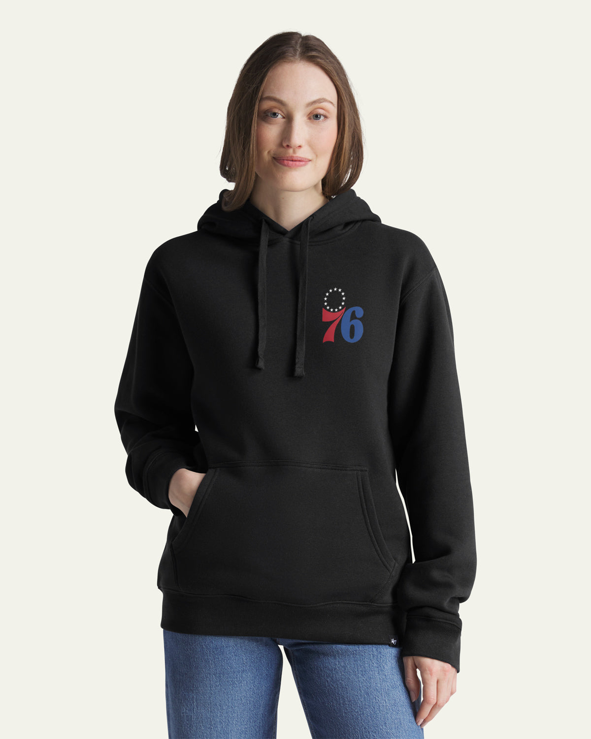 47-headline-crew-philadelphia-76ers-game-mark-hoodie-schwarz image 4