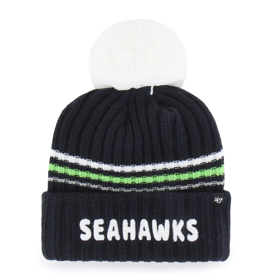 47-cuff-knit-seahawks-beanie-navy-damen image 1