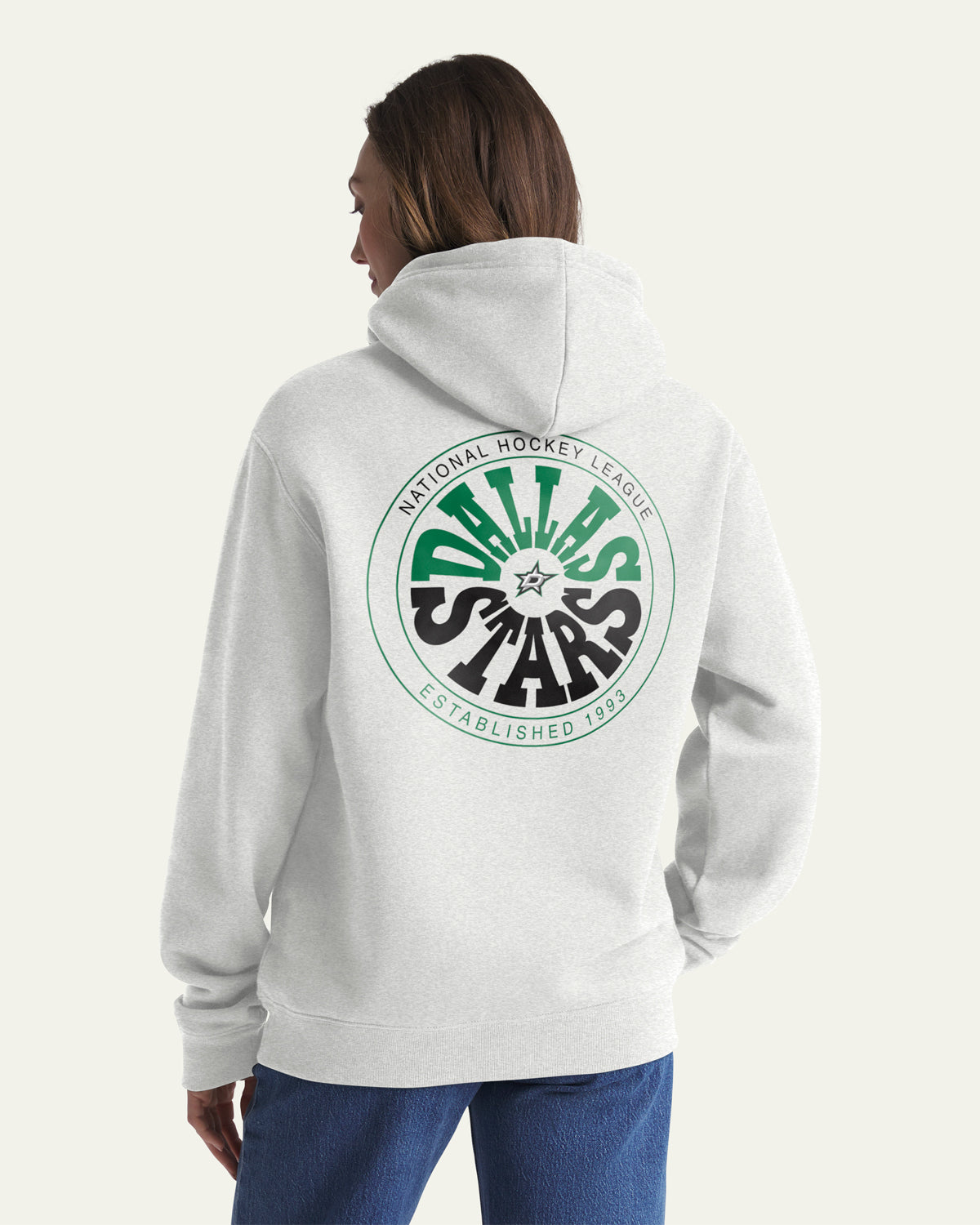 47-brand-headline-dallas-stars-hoodie-relay-grey image 3