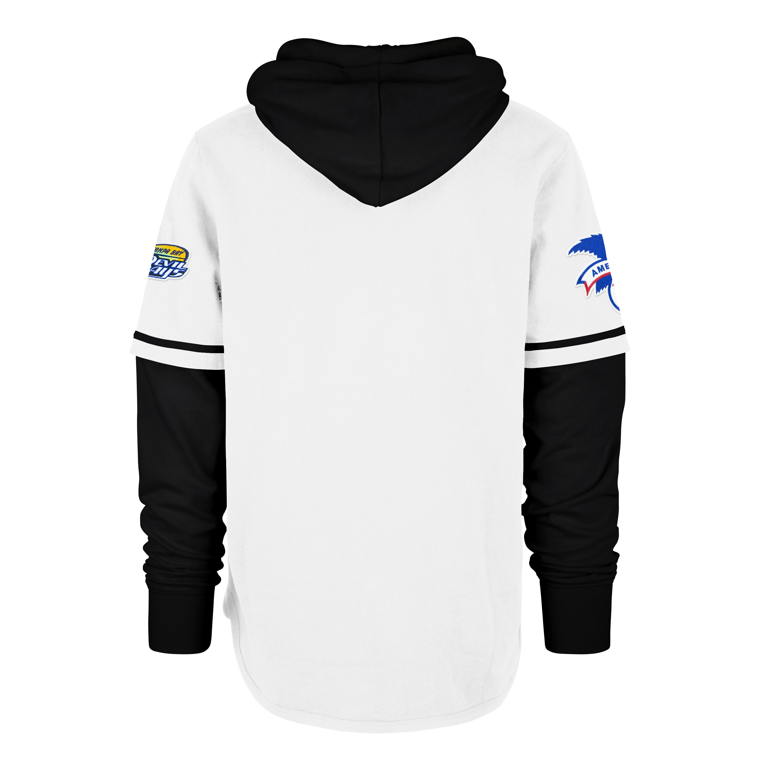 47-brand-tampa-bay-rays-cooperstown-shortstop-hoodie-white image 2