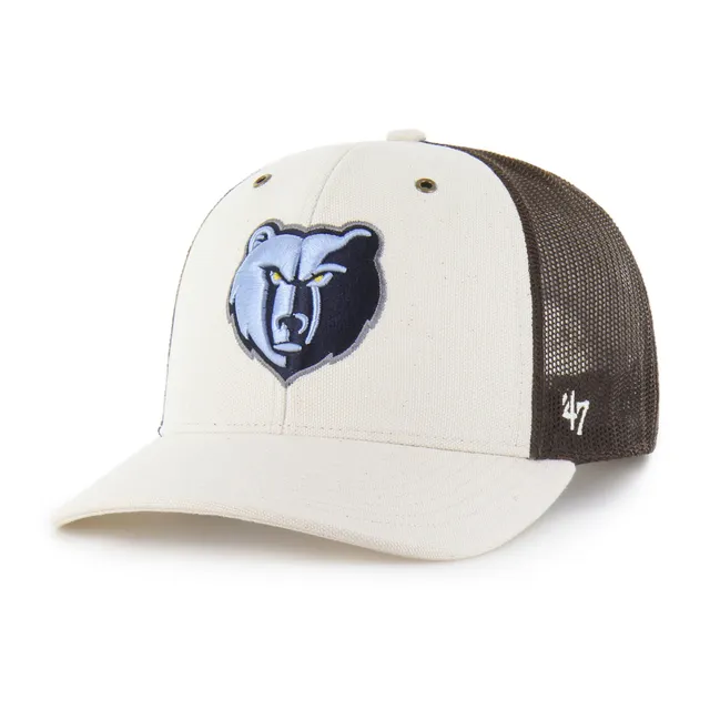 47-brand-memphis-grizzlies-carhartt-trucker-cap-natural-snapback image 1