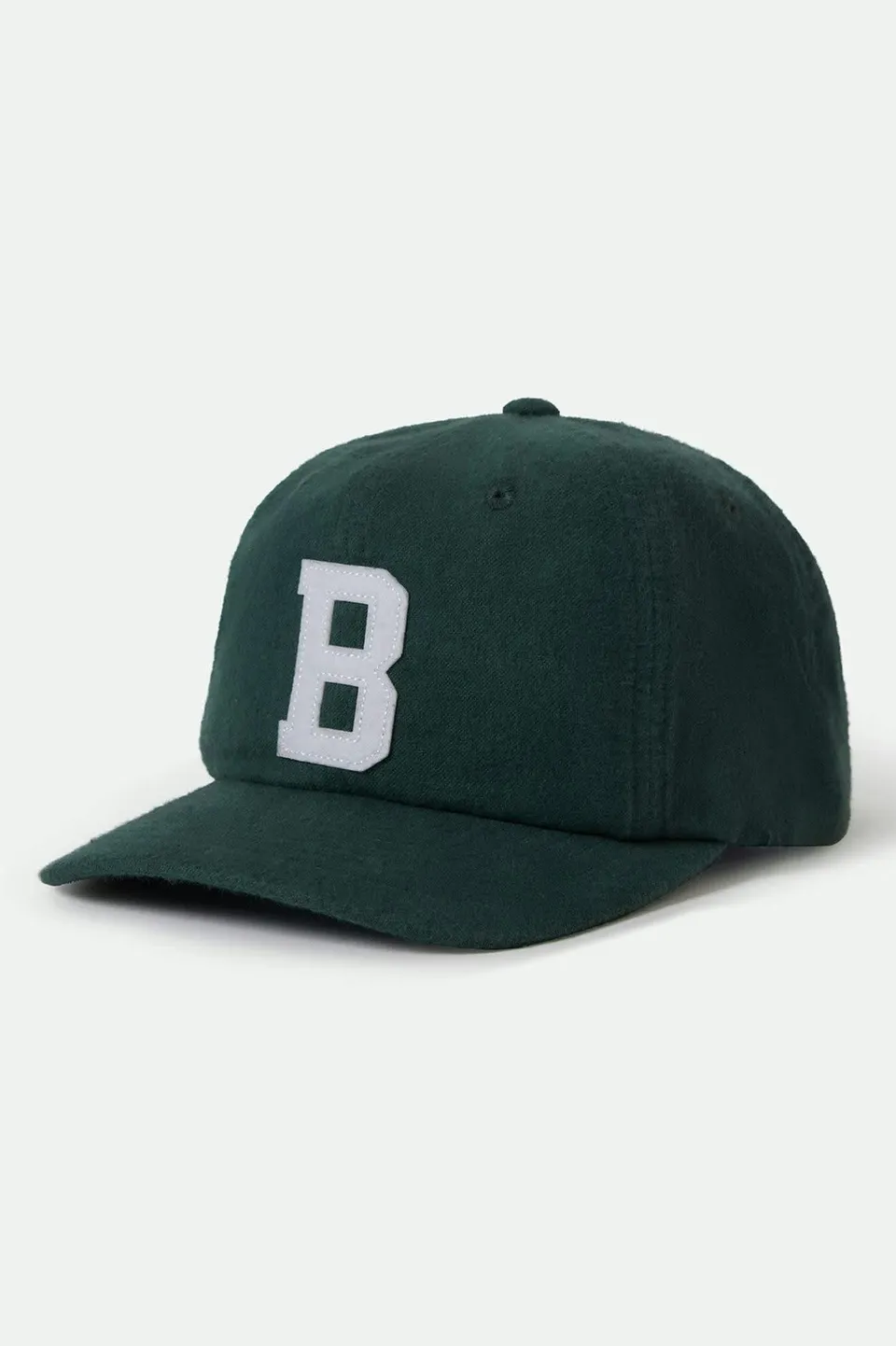 brixton-big-b-adjustable-cap-deep-forest-flannel-cord image 1