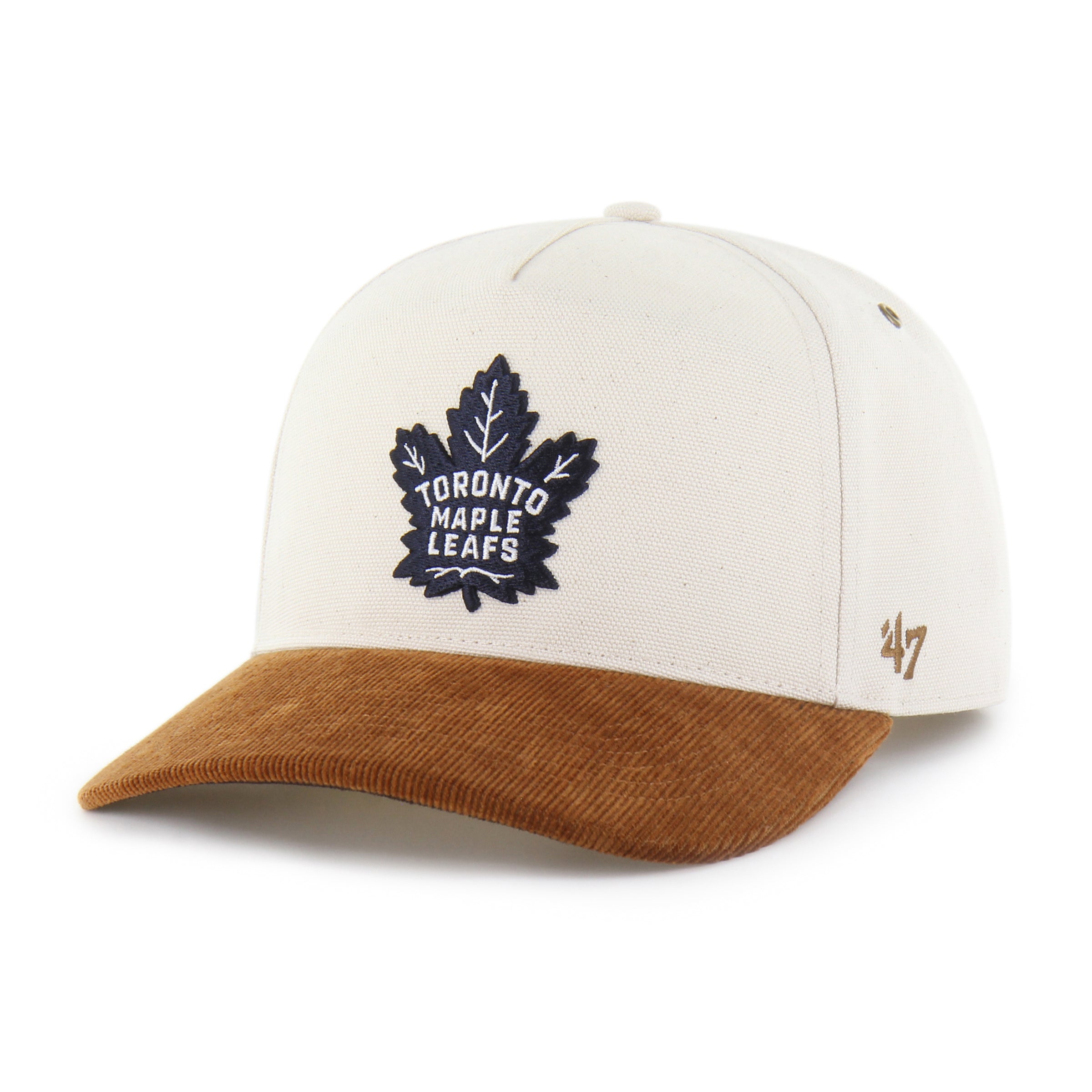 47-hitch-toronto-maple-leafs-carhartt-undyed-cap-natural image 1