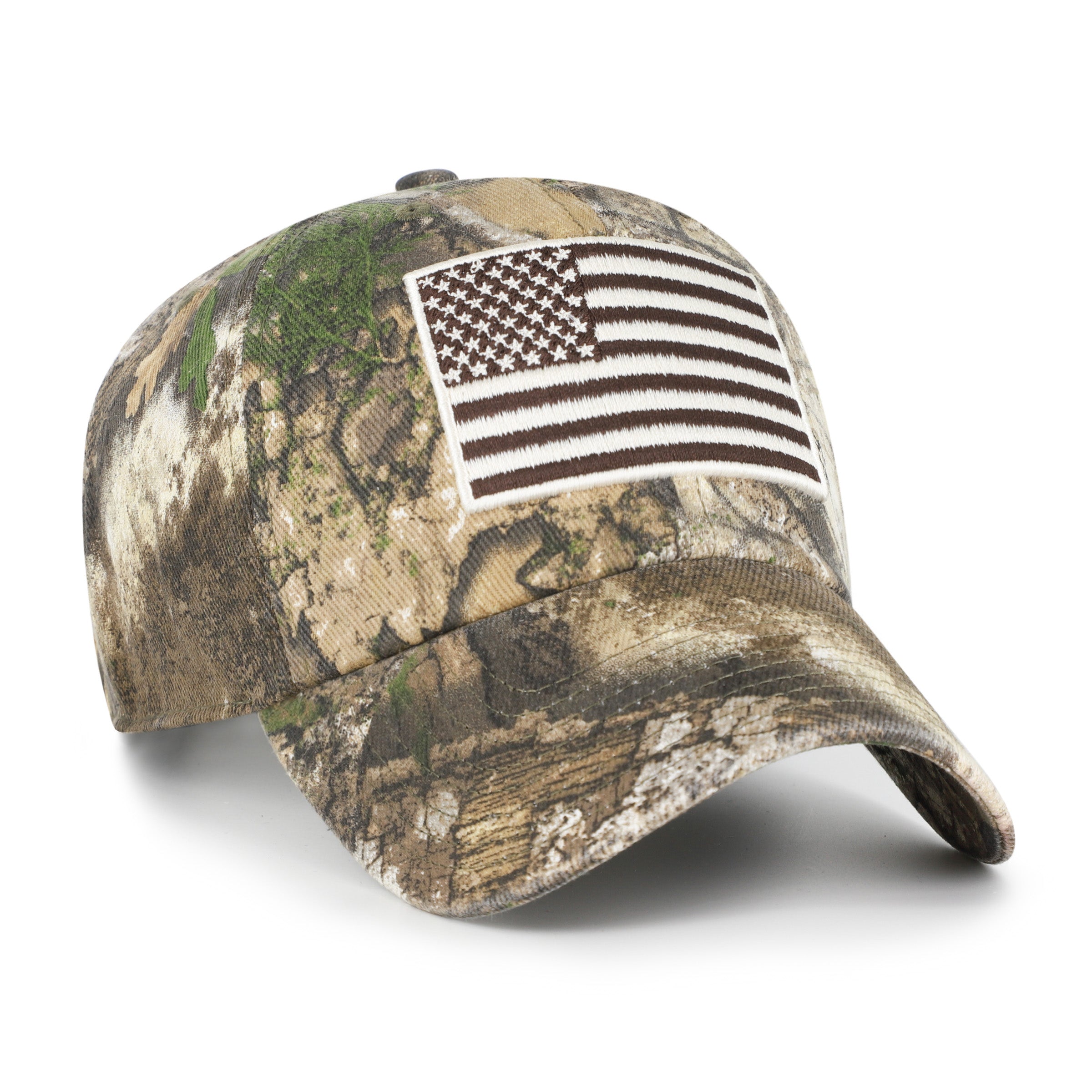 47-brand-clean-up-oht-realtree-flag-cap-camo-twill image 3