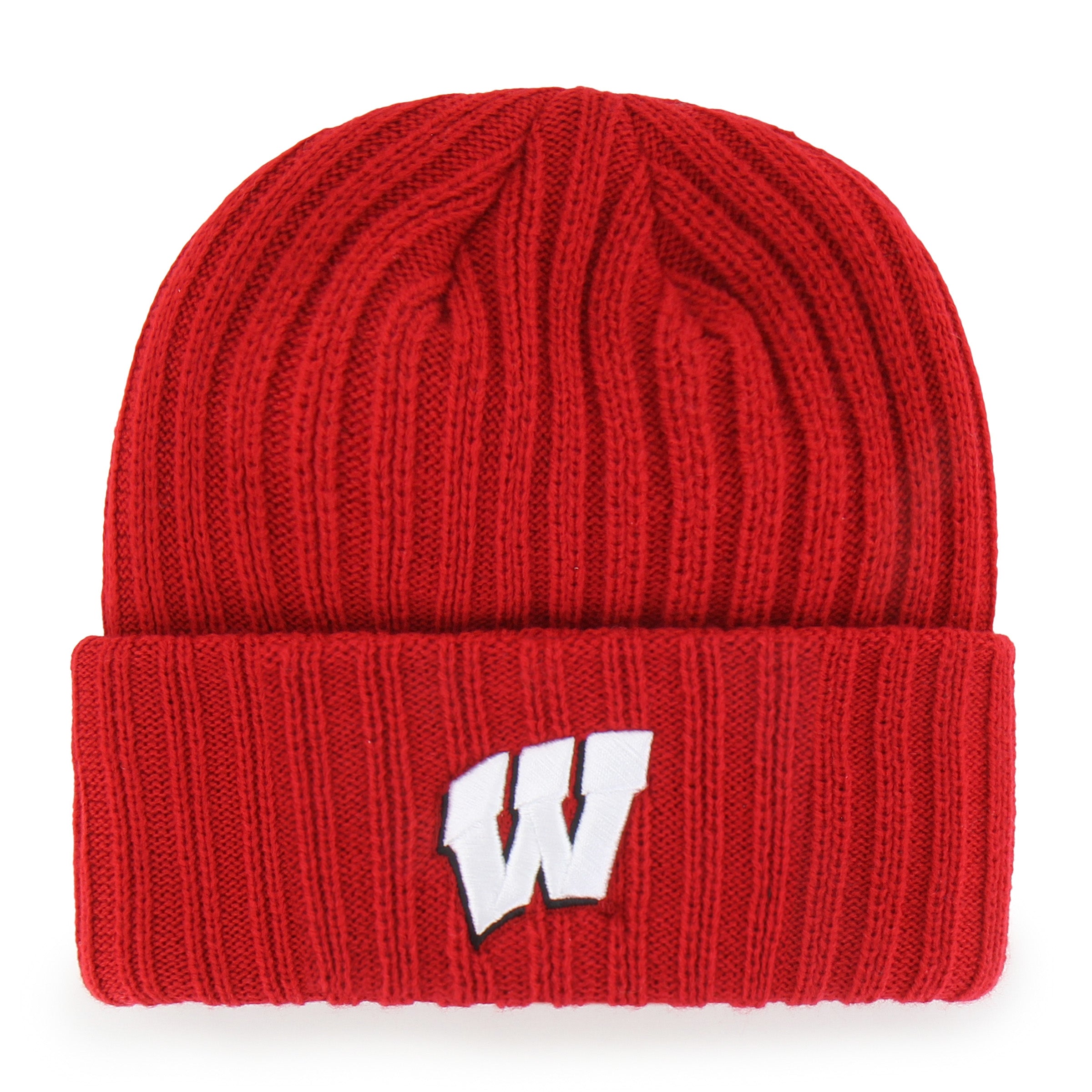 47-wisconsin-badgers-cuff-knit-beanie-rot image 2