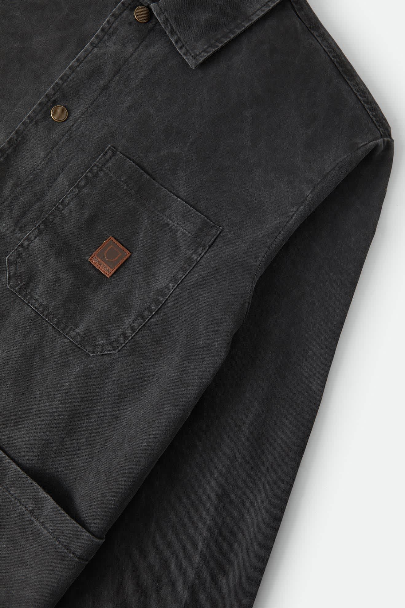 brixton-painters-jacket-washed-black-baumwolltwill image 8