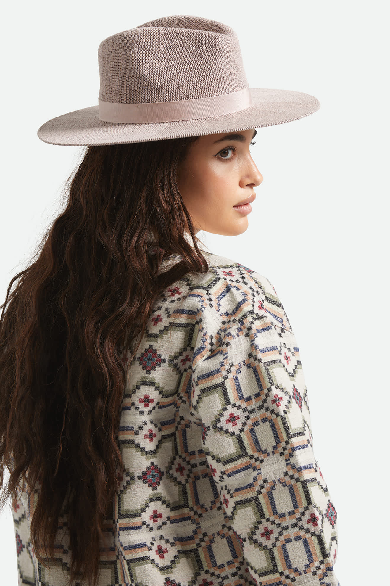 brixton-lyons-knit-packable-hut-chalk-pink-baumwolle image 3