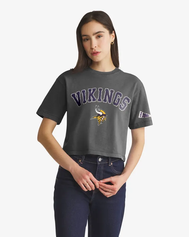 47-brand-heavy-slub-vikings-tee-damen-grau-coal image 1