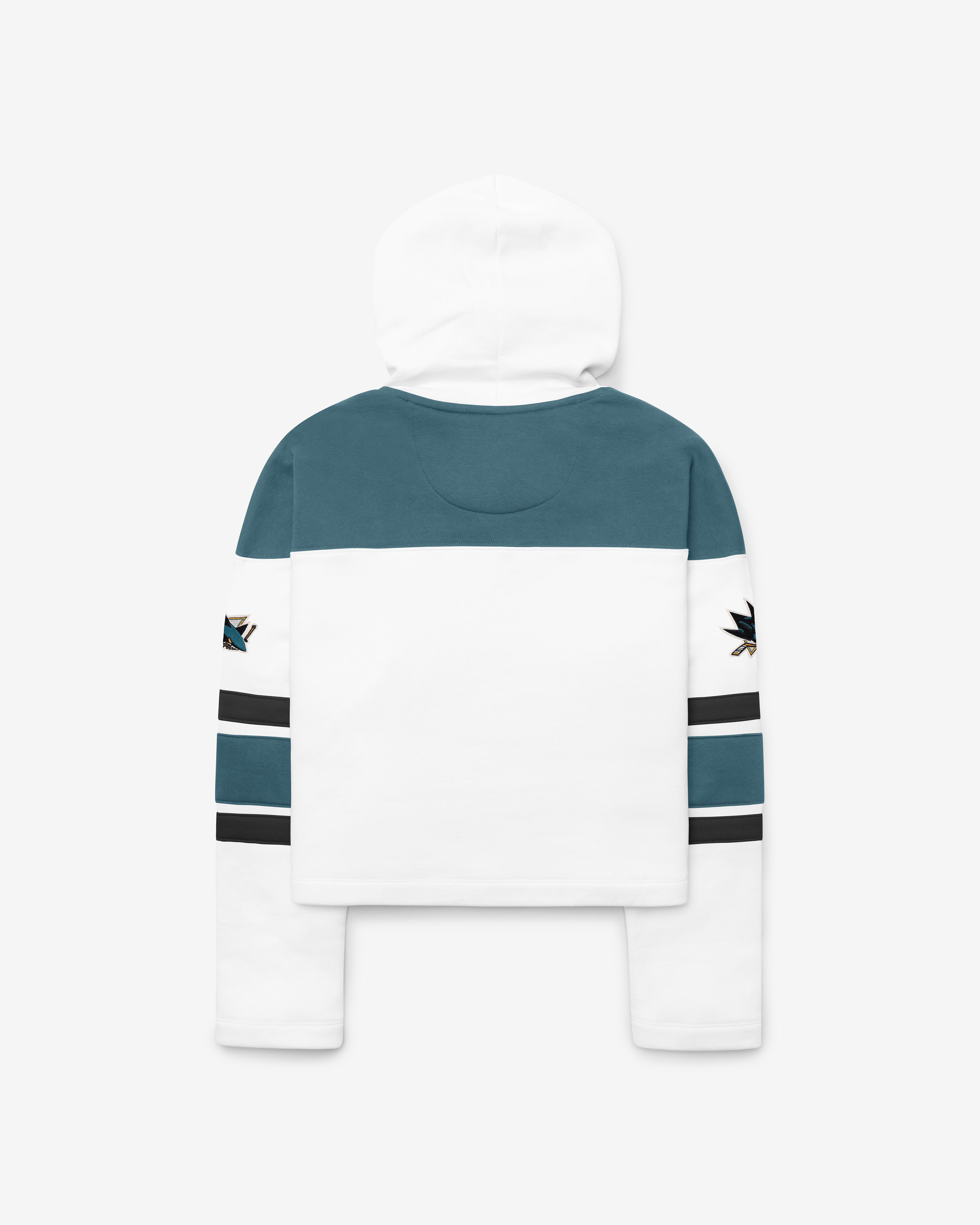 47-brand-lacer-hoodie-san-jose-sharks-wei-damen image 2
