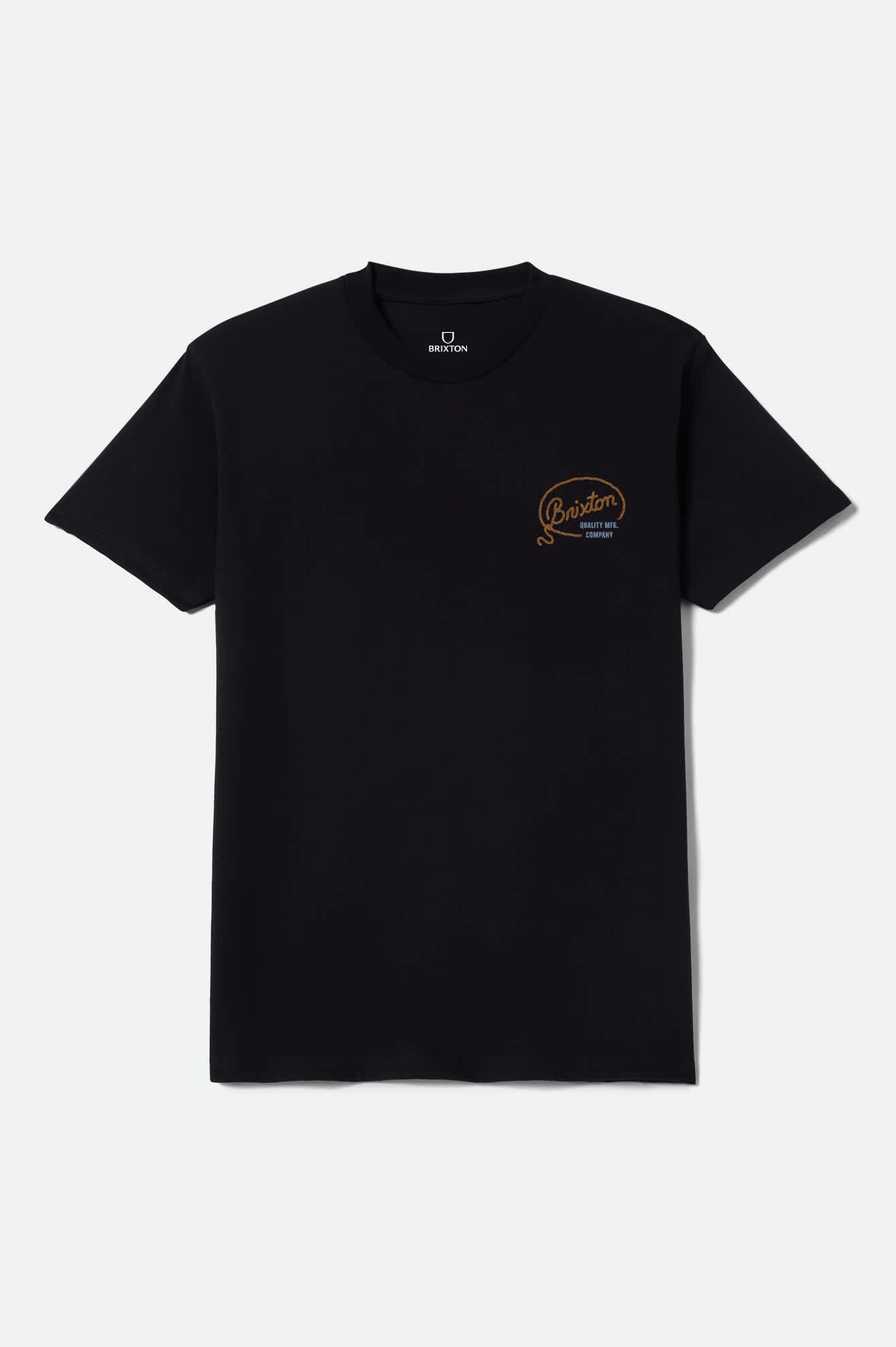 brixton-gallatin-t-shirt-black-western-print-baumwolle image 2