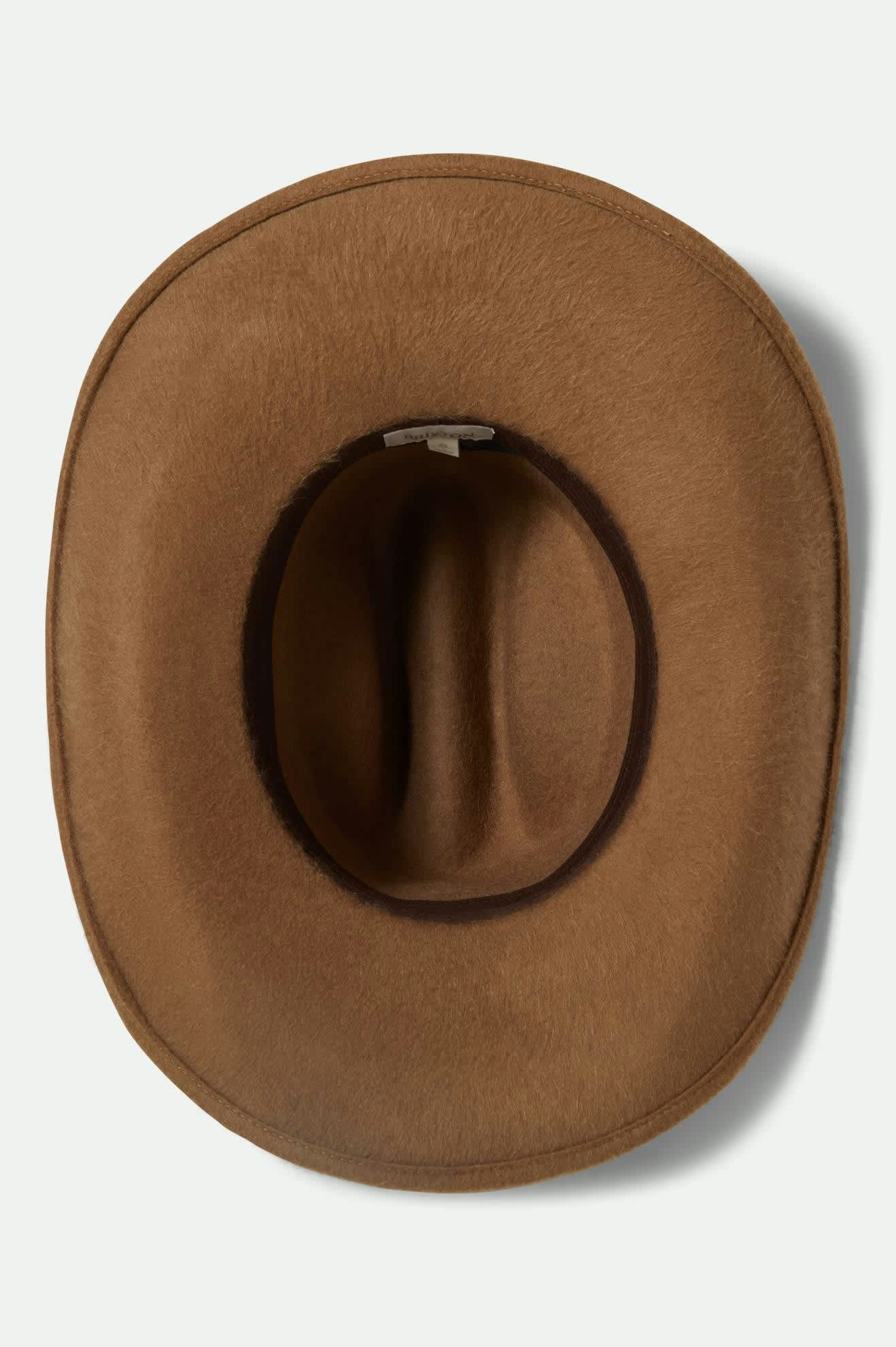brixton-mesquite-cozy-cowboyhut-khaki-damen-wollfilz image 6