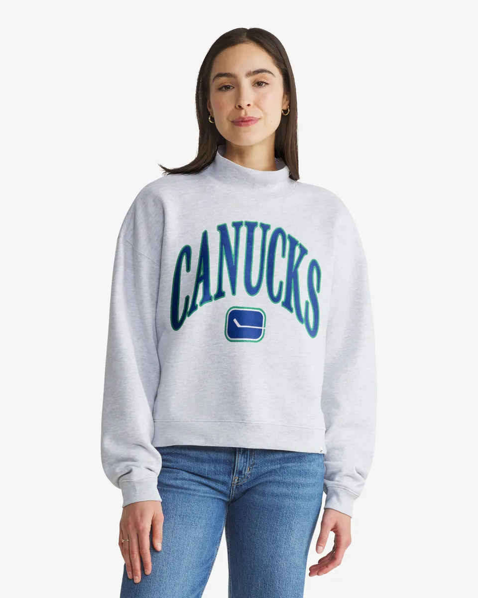 47-headline-crew-canucks-damen-pullover-relay-grey image 1
