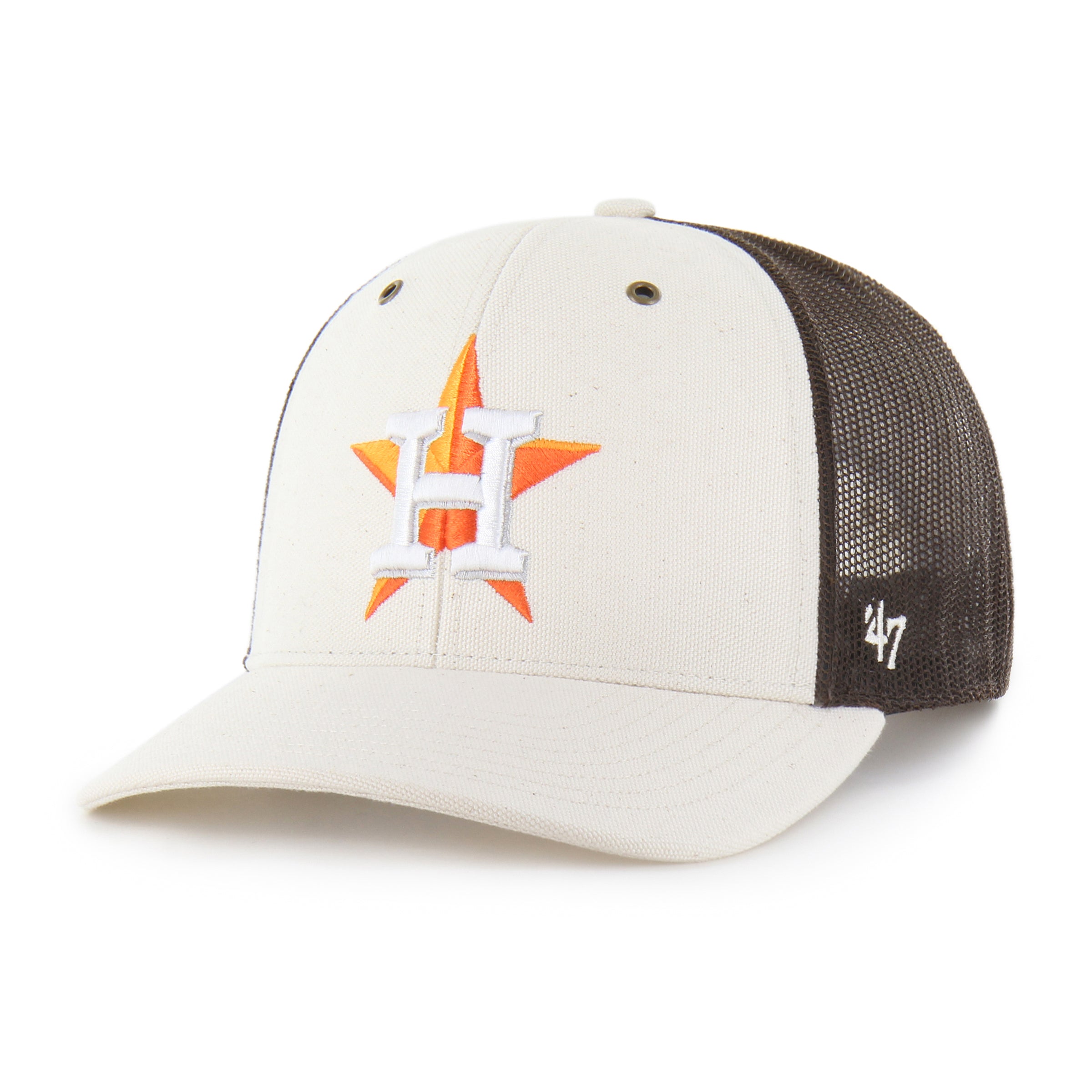 47-trucker-houston-astros-carhartt-cap-natural-mesh image 1