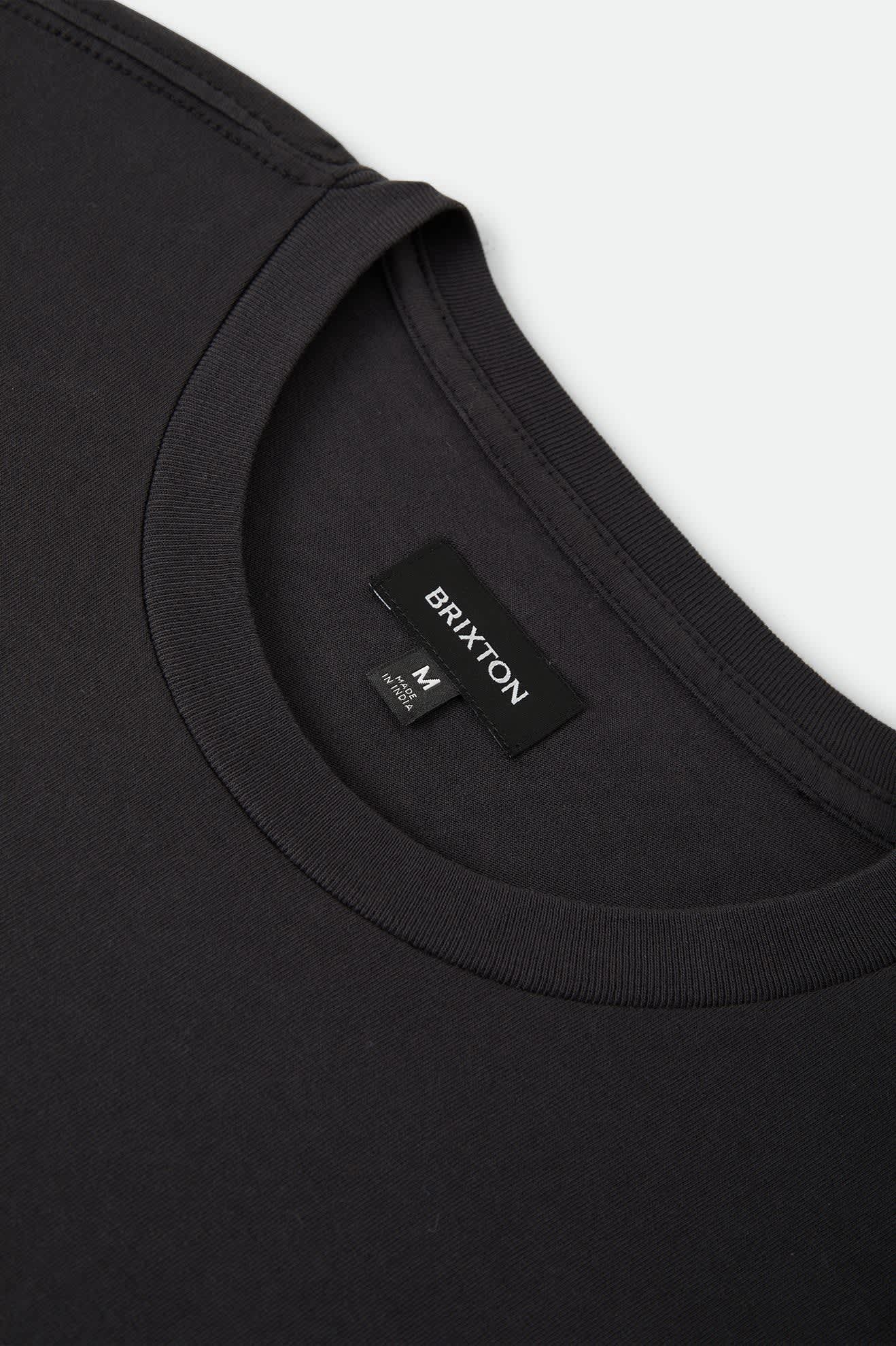 brixton-baseline-pocket-t-shirt-schwarz-baumwolle image 7