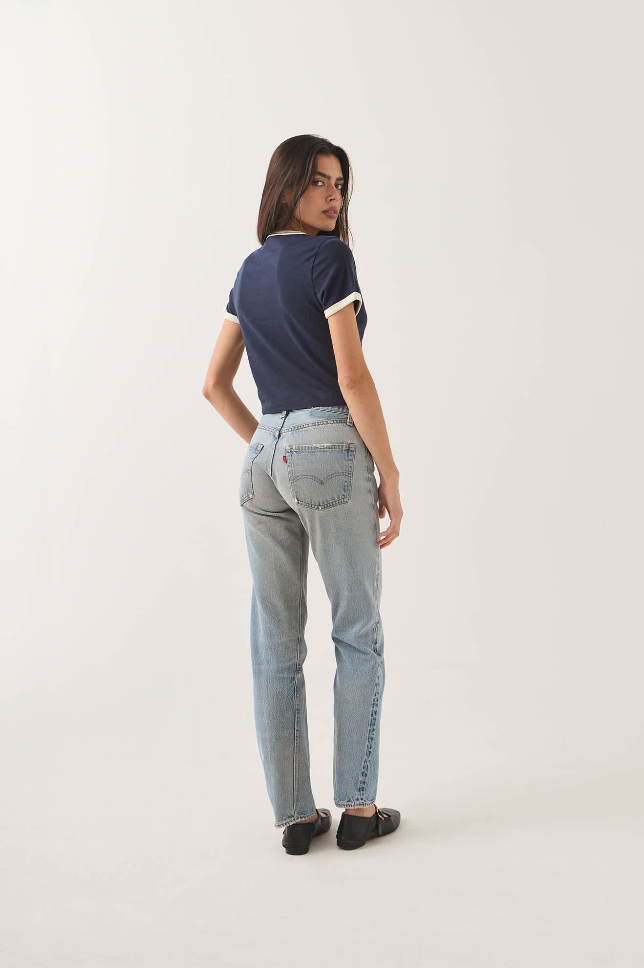 brixton-smoke-show-baby-t-shirt-washed-navy-slim image 3